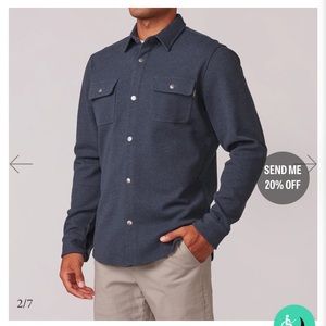 NWT. Link Soul Wyeth Shirt Jacket